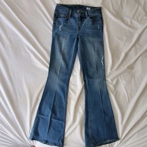 Vintage Blue Level99 Dahlia Flare